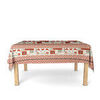 Serviettes de table Nappes, Sets de table Nydel COCOTTE Rouge 160x200 cm. L'enduction PVC mat est constitu&eacute;e de trois couches de film protecteur imperm&eacute;able et d'un vernis anti taches alimentaires.Elle garantit une r&eacute;sistance dans le temps.Lavage facile a