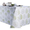 Serviettes de table Nappes, Sets de table Nydel ANGHA Blanc 160x350 cm. L'enduction acrylique est dot&eacute;e d'une couche de t&eacute;flon et d'une couche de r&eacute;sine fluor&eacute;e bio qui se r&eacute;active au repassage.Traitement anti t&acirc;ches.L'enduction assure un entretien facile
