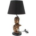 Lampes &agrave; poser Signes Grimalt Lampe Avec Silhouette Africaine Dor&eacute; Unique. . Maison & D&eacute;co > Lampes &agrave; poser.