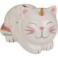 Statuettes et figurines Out Of The Blue Tirelire Chat licorne 12 cm Blanc Unique. . Maison & D&eacute;co > Statuettes et figurines.