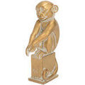 D&eacute;coration sur Grenoble : Statuettes et figurines Amadeus Statuette Singe en r&eacute;sine or Dor&eacute; Unique. . Maison & D&eacute;co > Statuettes et figurines.