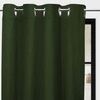 Rideaux, stores Soleil D'Ocre BOHEME Vert 140x240 cm,135x250 cm,140x180 cm. Finition ?illets.Entretien facile car vite lav&eacute; et vite s&eacute;ch&eacute;.Repassage superflu.. Maison & D&eacute;co > Rideaux, stores.