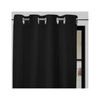 Rideaux, stores Soleil D'Ocre BOHEME Noir 140x240 cm,135x250 cm,140x180 cm. Finition ?illets.Entretien facile car vite lav&eacute; et vite s&eacute;ch&eacute;.Repassage superflu.. Maison & D&eacute;co > Rideaux, stores.