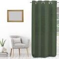 Linge de maison sur Grenoble : Voilages Soleil D'Ocre BOHEME Vert 135x250 cm. Fintion ?illet.Entretien facile car vite lav&eacute; et vite s&eacute;ch&eacute;.. Maison & D&eacute;co> Voilages.