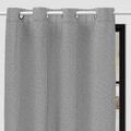 Rideaux, stores Soleil D'Ocre ECLIPSE Gris 135x250 cm. Finition ?illets.Rideau qui occulte &agrave; 100% la lumi&egrave;re gr&acirc;ce &agrave; sa doublure en PVC. . Maison & D&eacute;co > Rideaux, stores.