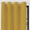 Rideaux, stores Soleil D'Ocre ECLIPSE Jaune 135x250 cm. Finition ?illets.Rideau qui occulte &agrave; 100% la lumi&egrave;re gr&acirc;ce &agrave; sa doublure en PVC. . Maison & D&eacute;co > Rideaux, stores.