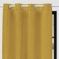 Linge de maison sur Grenoble : Rideaux, stores Soleil D'Ocre ECLIPSE Jaune 135x250 cm. Finition ?illets.Rideau qui occulte &agrave; 100% la lumi&egrave;re gr&acirc;ce &agrave; sa doublure en PVC. . Maison & D&eacute;co > Rideaux, stores.