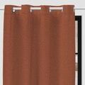 Linge de maison sur Grenoble : Rideaux, stores Soleil D'Ocre ECLIPSE Orange 135x250 cm. Finition ?illets.Rideau qui occulte &agrave; 100% la lumi&egrave;re gr&acirc;ce &agrave; sa doublure en PVC. . Maison & D&eacute;co > Rideaux, stores.