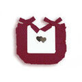 Galettes de chaise Soleil D'Ocre LOVE Rouge 40x40 cm. Attache par nouettes.. Maison & D&eacute;co> Galettes de chaise.