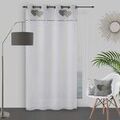 Linge de maison sur Grenoble : Voilages Soleil D'Ocre LOVE Gris 140x240 cm,135x250 cm. Fintion ?illet.. Maison & D&eacute;co> Voilages.