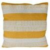 Coussins Soleil D'Ocre DELHI Jaune 45x45 cm. Coussin d&eacute;houssable.. Maison & D&eacute;co > Coussins.