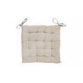 Linge de maison sur Grenoble : Galettes de chaise Soleil D'Ocre CANDICE Blanc 40x40 cm. Attache par nouettes.. Maison & D&eacute;co> Galettes de chaise.