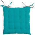 Linge de maison sur Grenoble : Galettes de chaise Stof Coussin de chaise r&eacute;versible 40 cm c&eacute;ladon et gris Bleu 40x40 cm. . Maison & D&eacute;co> Galettes de chaise.