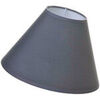 Abats jours et pieds de lampe Unimasa Abat-jour conique gris fonc&eacute; 25 cm Gris Unique. . Maison & D&eacute;co > Abats jours et pieds de lampe.