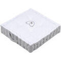 Linge de maison sur Grenoble : Coussins Stof Pauline - Coussin de sol en coton 45 cm Gris 45x45 cm. . Maison & D&eacute;co > Coussins.