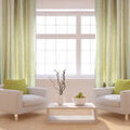Linge de maison sur Grenoble : Rideaux, stores DecoByZorlu RIBBON Jaune 140x250 cm. Jacquard, 8 ?illets.. Maison & D&eacute;co > Rideaux, stores.