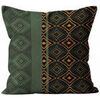 Housses de coussins Soleil D'Ocre Velvet Vert 40x40 cm. . Maison & D&eacute;co > Housses de coussins.