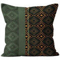 Housses de coussins Soleil D'Ocre Velvet Vert 40x40 cm. . Maison & D&eacute;co > Housses de coussins.