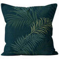 Housses de coussins Soleil D'Ocre Velvet Bleu 40x40 cm. . Maison & D&eacute;co > Housses de coussins.