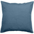 Linge de maison sur Grenoble : Taies d'oreillers, traversins Vent Du Sud Taie d'oreiller en percale de coton 80 fils 65x65cm - Azur