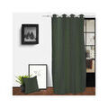 Linge de maison sur Grenoble : Rideaux, stores Soleil D'Ocre SPIRIT Vert 135x250 cm. Finition ?illets.. Maison & D&eacute;co > Rideaux, stores.