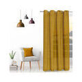 Linge de maison sur Grenoble : Voilages Soleil D'Ocre VELVET Jaune 140x240 cm,135x250 cm. Fintion oeillet.. Maison & D&eacute;co> Voilages.