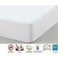 Linge de maison sur Grenoble : Draps housse Vent Du Sud Al&egrave;se Imperm&eacute;able 90 x 190 x 30 cm Blanc 90x190 cm. . Maison > Draps housse.