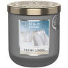 Bougies, diffuseurs Heart And Home Bougie linge frais Vert Unique. . Maison & D&eacute;co > Bougies, diffuseurs.