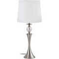 Lampes &agrave; poser Ixia Lampe de table en m&eacute;tal gris Gris Unique. . Maison & D&eacute;co > Lampes &agrave; poser.