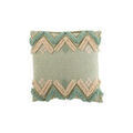 Linge de maison sur Grenoble : Coussins J-line ZIGZAG Bleu 45x45 cm. . Maison & D&eacute;co > Coussins.