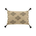 Linge de maison sur Grenoble : Coussins J-line KAEL Gris 40x60 cm. . Maison & D&eacute;co > Coussins.