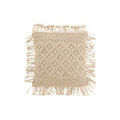 Linge de maison sur Grenoble : Coussins J-line COSY Beige 45x45 cm. . Maison & D&eacute;co > Coussins.