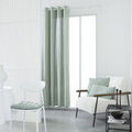 Linge de maison sur Grenoble : Rideaux, stores Today PANAMA Vert 140x240 cm. Finition ?illets.. Maison & D&eacute;co > Rideaux, stores.