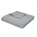 Linge de maison sur Grenoble : Plaids, jet&eacute;s Today PAONO Gris 150x200 cm. . Maison & D&eacute;co > Plaids, jet&eacute;s.