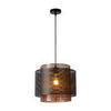 Lustres, suspensions et plafonniers Lucide ORRIN Noir Unique. Avec une source lumineuse LED. Cette lampe est ajustable en hauteur. Facile &agrave; connecter &agrave; un variateur (non fourni).. Maison & D&eacute;co > Lustres, suspensions et plafonniers.