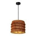 Luminaire sur Grenoble : Lustres, suspensions et plafonniers Lucide EXTRAVAGANZA TOGO Marron Unique. Avec une source lumineuse LED.Cette lampe est ajustable en hauteur.Facile &agrave; connecter &agrave; un variateur (non fourni). Maison & D&eacute;co > Lustres, suspensions et plafonniers.