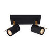 Lustres, suspensions et plafonniers Lucide GRONY Noir Unique. Avec une source lumineuse Led a intensit&eacute; variable. Dim to warm, dimmable vers une couleur plus chaude (2200K-3000K). Cette lampe est rotative et inclinable. Facile &agrave; connecter &agrave; un variateur (