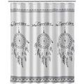 Linge de maison sur Grenoble : Rideaux, stores Unimasa Rideau de douche Esprit libre Blanc 180x200 cm. . Maison & D&eacute;co > Rideaux, stores.