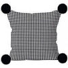 Coussins Soleil D'Ocre Victoria Noir 45x45 cm. . Maison & D&eacute;co > Coussins.