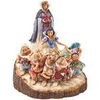Statuettes et figurines Enesco Figurine Blanche Neige Bois sculpt&eacute; - Disney Traditions Violet Unique. . Maison & D&eacute;co > Statuettes et figurines.