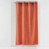 Rideaux, stores Douceur d int&eacute;rieur LINETTE Orange 135x240 cm. Rideau finition ?illets.. Maison & D&eacute;co > Rideaux, stores.