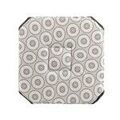 Linge de maison sur Grenoble : Galettes de chaise Douceur d int&eacute;rieur GALETTE 4 RABATS 36 x 36 x 3.5 CM POLYESTER IMPRIME SALTO X2 Gris Unique. . Maison & D&eacute;co> Galettes de chaise.