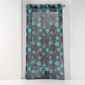 Linge de maison sur Grenoble : Voilages Douceur d int&eacute;rieur CARACAS Bleu 140x240 cm. Voilage finition ?illets.. Maison & D&eacute;co> Voilages.