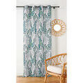 Linge de maison sur Grenoble : Voilages Linder VOILAGE ACACIA Vert 145x280 cm. Finition ?illets de diam&egrave;tre 4 cm.. Maison & D&eacute;co> Voilages.