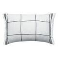 Linge de maison sur Grenoble : Housses de coussins Vivaraise ZEFF DIANA Blanc 40x65 cm. Certifi&eacute; european flax. . Maison & D&eacute;co > Housses de coussins.