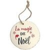 D&eacute;corations de no&euml;l Enesco D&eacute;coration de sapin &agrave; suspendre la magie Beige Unique. . Maison & D&eacute;co > D&eacute;corations de no&euml;l.