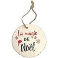 D&eacute;corations de no&euml;l Enesco D&eacute;coration de sapin &agrave; suspendre la magie Beige Unique. . Maison & D&eacute;co > D&eacute;corations de no&euml;l. Grenoble