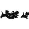 Statuettes et figurines Parastone Statuette Les chats par Dubout Noir Unique. . Maison & D&eacute;co > Statuettes et figurines.