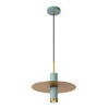 Lustres, suspensions et plafonniers Lucide SELIN Bleu Unique. Avec une source lumineuse LED. Ce luminaire est ajustable en hauteur. Facile &agrave; connecter &agrave; un variateur (non fourni). Maison & D&eacute;co > Lustres, suspensions et plafonniers.