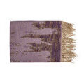Linge de maison sur Grenoble : Plaids, jet&eacute;s Pomax BURRASCA Violet 160x160 cm. . Maison & D&eacute;co > Plaids, jet&eacute;s.